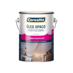 Óleo opaco habitacional Blanco 4 Galones Ceresita