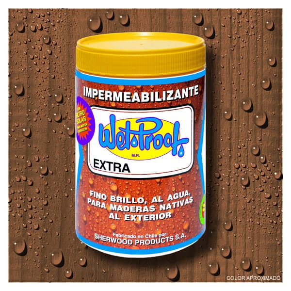 1000500148-1 Barniz Extra Alerce 1/4 Galón Wet Proof