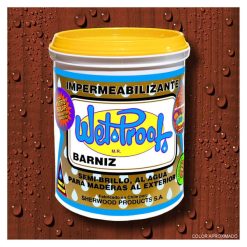 Barniz Caoba Galon Wet Proof