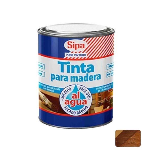 1000500620-1 Tinta al Agua Pino Oregón 800ml Sipa