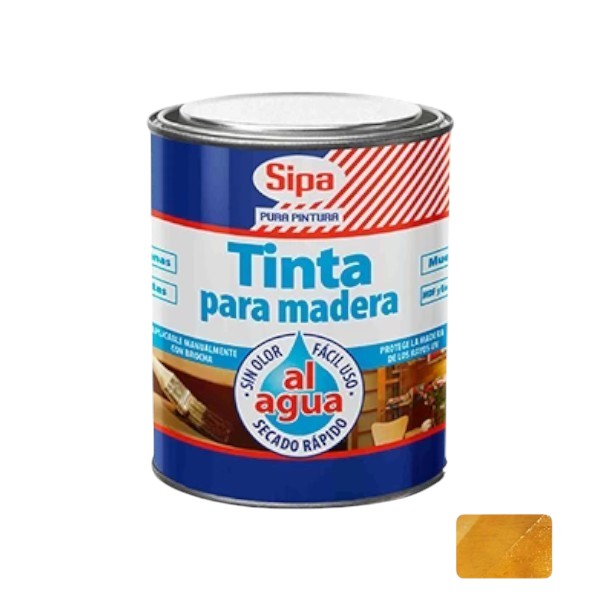 1000500623-1 Tinta al Agua Miel 800ml Sipa