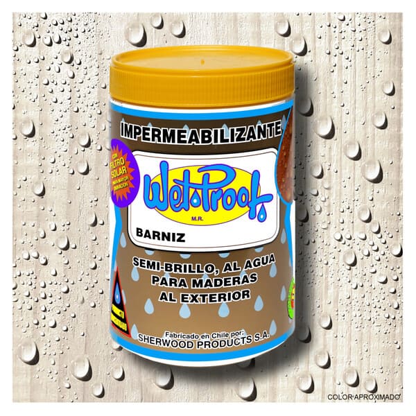 1000500332-1 Barniz Incoloro 1/4 Galón Wet Proof