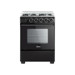 Cocina a Gas 4 Quemadores MCG-4QSG24NSBK Midea