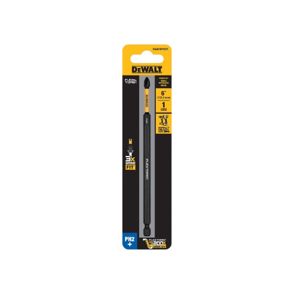 28000300538-1 Punta Flextorq PH2 6'' DWAF6PH2IR DeWalt