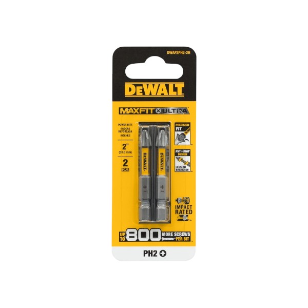 28000300541-1 Puntas PH2 50mm DWAF2PH2-2H DeWalt