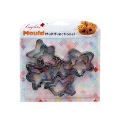 Molde Para Galleta Metalico 12 Pza
