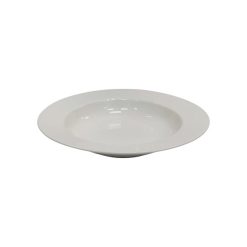 Plato Hondo Blanco 25 cms
