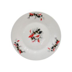 Plato Pan de Loza con Diseño 17 cms