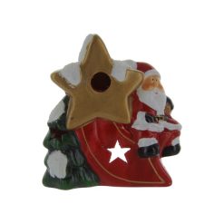 Candelabro Estrella Navidad 11x9 cms