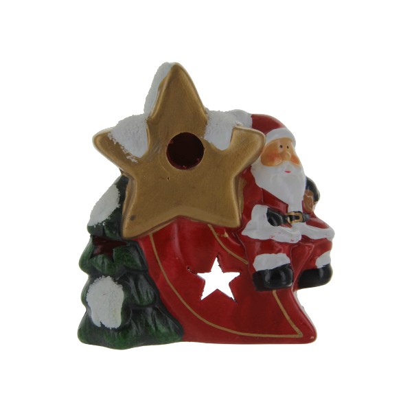 3000500403-1 Candelabro Estrella Navidad 11x9 cms