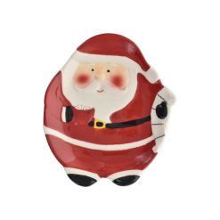 Plato Ceramica Navidad 18x16 cms