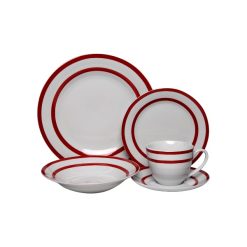 Juego de vajilla 30 piezas Royal Full Decal Doral