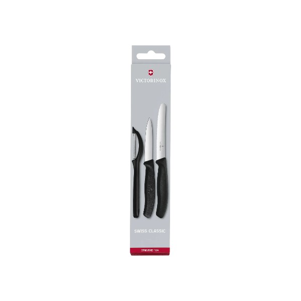 3000600223-1 Set de Cocina 3P Negro Victorinox