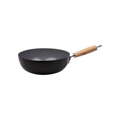 Wok Sin Tapa Fondo Titanio 26 cms Doral