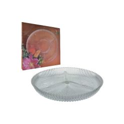Plato Coctail 4 Divisiones 34 cms