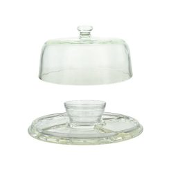 Plato Coctail con Tapa 30x22 cms