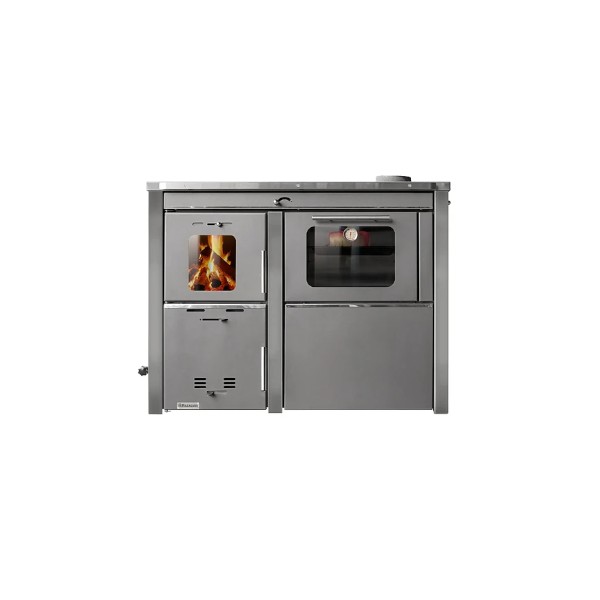 5000400506-1 Cocina a leña Smart Hidro Blanca Gris Alcazar