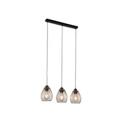 Lámpara Colgante Beas 3 Luces Dorado Mate BYP